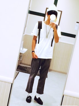 「PORTER（ポーター）のアイテム」を使った、ryo_kandaさん（メンズ・175cm）の秋コーディネート