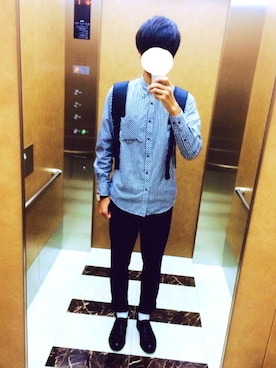 「PORTER（ポーター）のアイテム」を使った、ryo_kandaさん（メンズ・175cm）の秋コーディネート