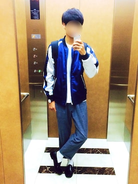 「PORTER（ポーター）のアイテム」を使った、ryo_kandaさん（メンズ・175cm）の秋コーディネート