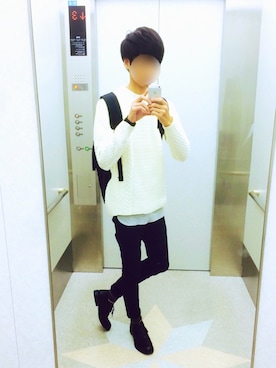 「アイテム（バングル/リストバンド）」を使った、ryo_kandaさん（メンズ・175cm・20代）の秋コーディネート