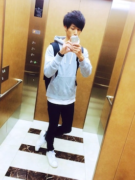 「アイテム（バングル/リストバンド）」を使った、ryo_kandaさん（メンズ・175cm・20代）の秋コーディネート