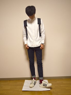 「PORTER（ポーター）のアイテム」を使った、ryo_kandaさん（メンズ・175cm）の秋コーディネート