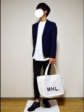 「MHL.」｜ryo_kandaさん（メンズ・175cm）の秋コーディネート