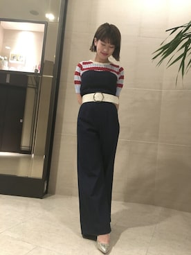 yuka tsuchiyaさん（レディース・153cm）の夏コーディネート