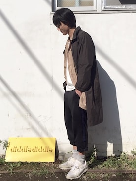 「アイテム（ゴールド系）」を使った、塩谷優太しおやゆうたさん（メンズ・175cm）の冬コーディネート