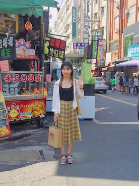 「H&M（エイチ・アンド・エム）のアイテム（アンサンブル）」を使った、李蘑菇狗さん（レディース・160cm）の秋コーディネート