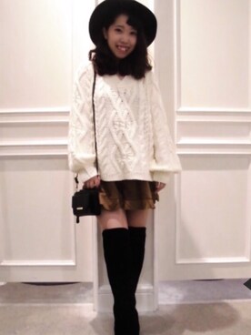 Kantaさん(レディース・152cm)の冬コーディネート