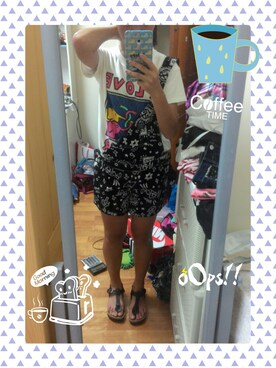 「Major made（Major made）のアイテム（オールインワン・サロペット）」を使った、屁豬さん（レディース・158cm）の夏コーディネート