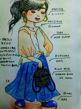 しぃ。さんのコーディネート