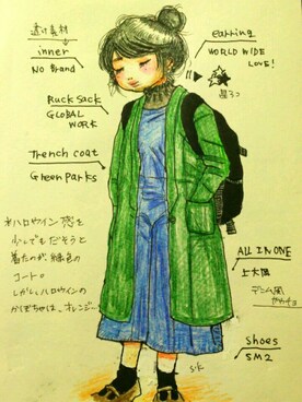 しぃ。さんのコーディネート