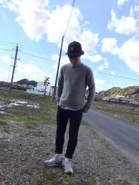 reeeeoさん（メンズ・170cm）の春コーディネート