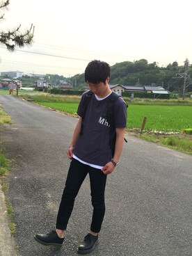 reeeeoさん（メンズ・168cm）の夏コーディネート