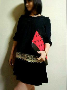 「WR（ダブルアール）のアイテム」を使った、city-roseさん（レディース・160cm）の秋コーディネート