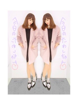 ひまりんさん（レディース・161cm）の冬コーディネート