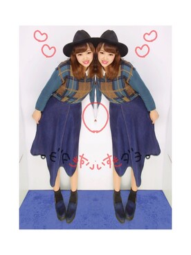 ひまりんさん（レディース・160cm）の冬コーディネート