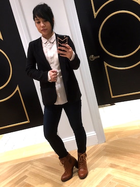 「アパレル」｜Cynister シンの助さん（レディース・147cm）の秋コーディネート