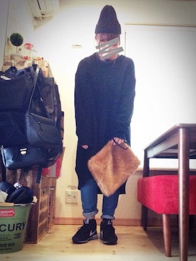 MARu☽°.*さん(レディース・159cm)の冬コーディネート