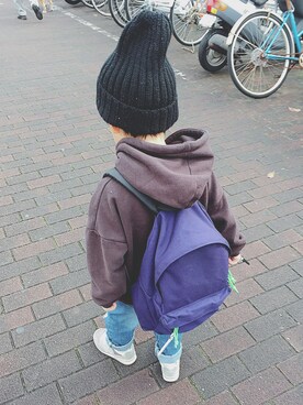 MARu☽°.*さん(キッズ・110cm)の冬コーディネート