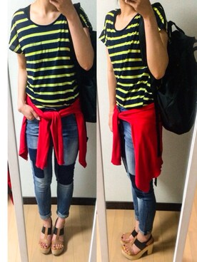 KA*さん(レディース・163cm)の夏コーディネート