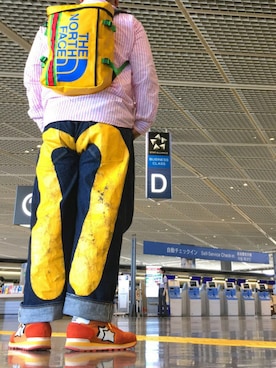 「アトランティックスターズ」｜「アイテム（その他）」を使った、みるくてぃ男子さん（メンズ・172cm）の春コーディネート