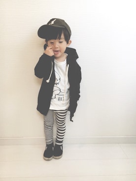 khk-chanさん（キッズ・90cm）の春コーディネート