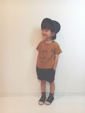 khk-chanさん（キッズ・90cm）の夏コーディネート