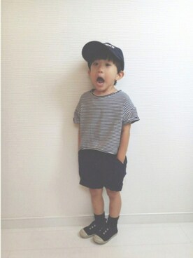 khk-chanさん（キッズ・90cm）の夏コーディネート