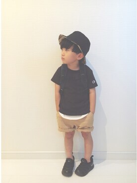 khk-chanさん（キッズ・90cm）の夏コーディネート