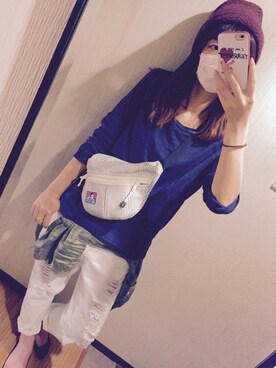 「おやすみコーデ」｜「アイテム（ジャケット/アウター）」を使った、mkmkさん（レディース・164cm）の秋コーディネート