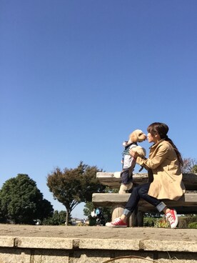 「ローポニーテール」｜あやぱんさん（レディース・155cm）の秋コーディネート