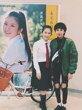 盧苑呈さんのコーディネート