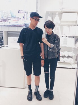 盧苑呈さんのコーディネート