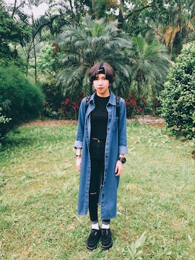 盧苑呈さんのコーディネート