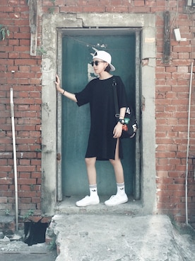 盧苑呈さんのコーディネート