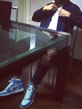 「SELECT.（セレクト）のアイテム」を使った、HSUANBOOさん（メンズ・183cm）の夏コーディネート