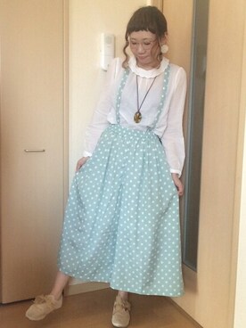 M!!!ca♥︎さん（レディース・160cm）の春コーディネート