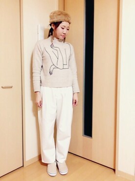 M!!!ca♥︎さん（レディース・160cm）の冬コーディネート