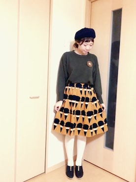 M!!!ca♥︎さん（レディース・160cm）の冬コーディネート