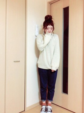 M!!!ca♥︎さん（レディース・160cm）の春コーディネート