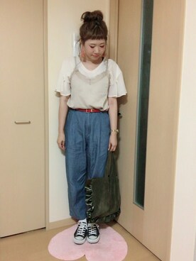 M!!!ca♥︎さん(レディース・160cm)の秋コーディネート