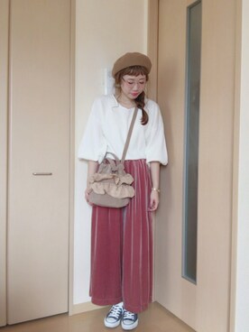 M!!!ca♥︎さん（レディース・160cm）の秋コーディネート