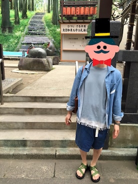 KEN太さん（メンズ・168cm）の夏コーディネート