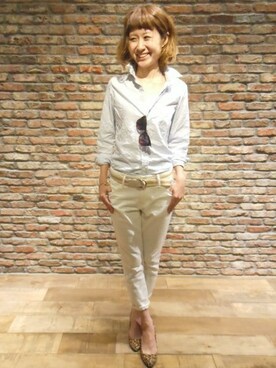 JOURNAL STANDARD Lady's 心斎橋店スタッフさん（レディース・161cm）の夏コーディネート