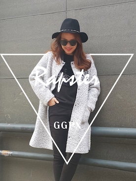 「ggpxのアイテム（その他アウター、グレー系）」を使った、GGPXさん（レディース）の秋コーディネート