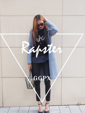 「ggpxのアイテム（その他アウター、ブルー系）」を使った、GGPXさん（レディース）の秋コーディネート