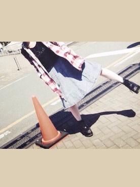 ちゃんもさん（レディース・168cm）の春コーディネート