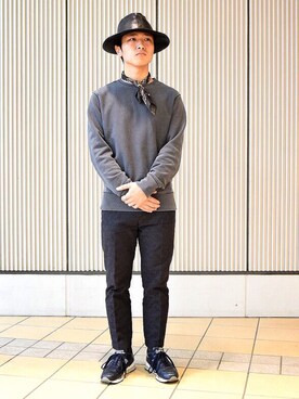 「JOURNAL STANDARD（ジャーナルスタンダード）のアイテム（財布/小物）」を使った、moriさん（メンズ・165cm）の冬コーディネート