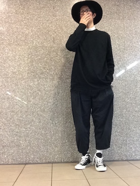 少年Ｂさん（メンズ・180cm）の冬コーディネート