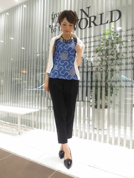 藤田さん（レディース・165cm）の春コーディネート