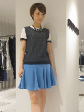 藤田さん(レディース・165cm)の夏コーディネート